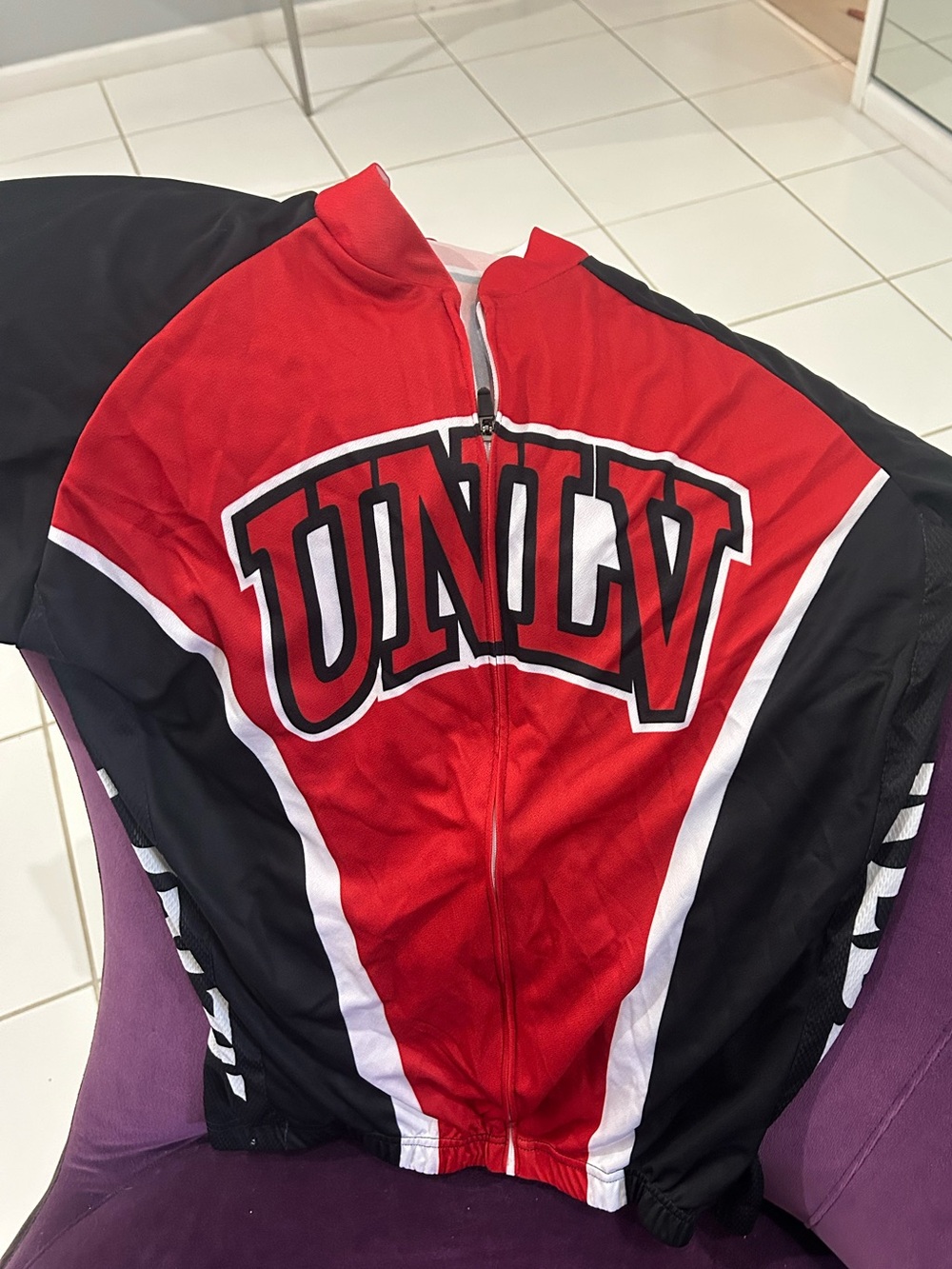 UNLV Red & Black Cycling Jersey